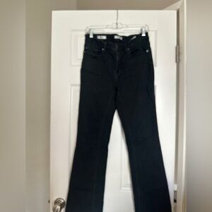 Vigoss Black Flare Jeans - High-Rise Wide Leg